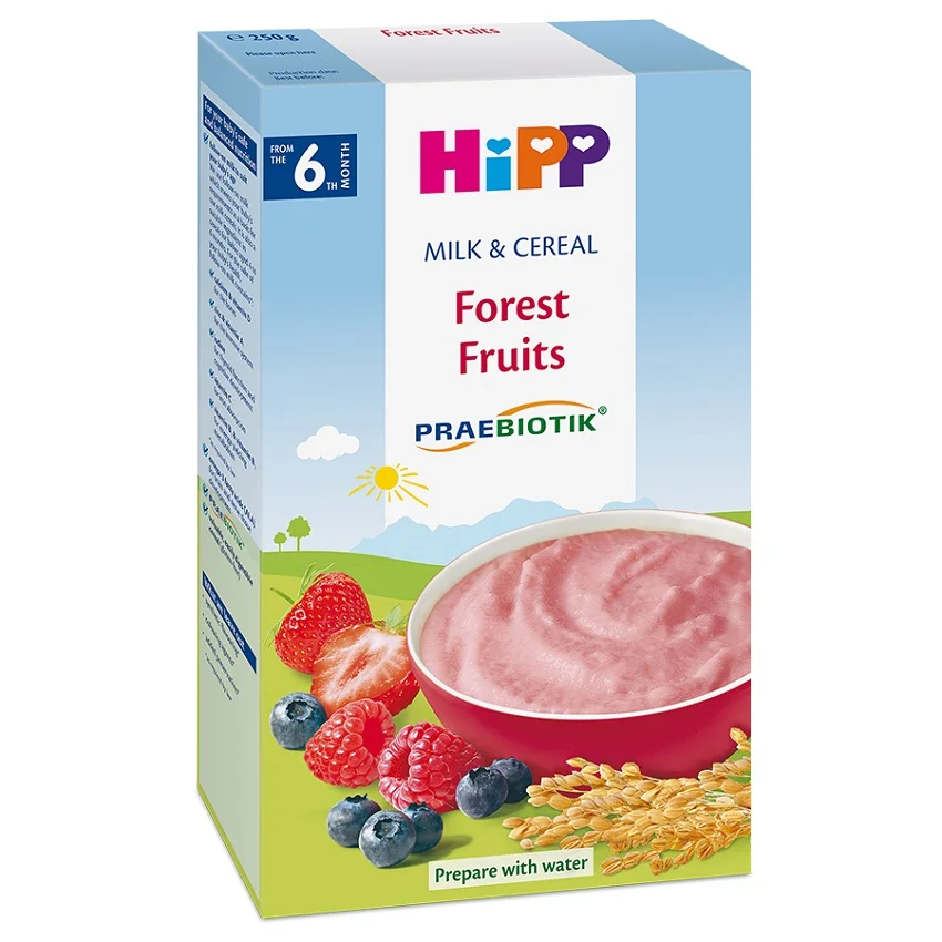 Bột dinh dưỡng Hipp hoa quả rừng 250g (6+)