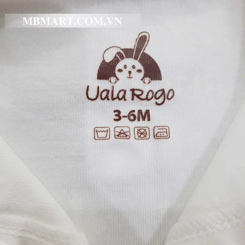 Bộ quần áo sơ sinh Uala Rogo UR3805 chữ nổi