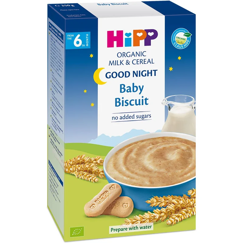 Bột dinh dưỡng Hipp sữa bích quy 250g