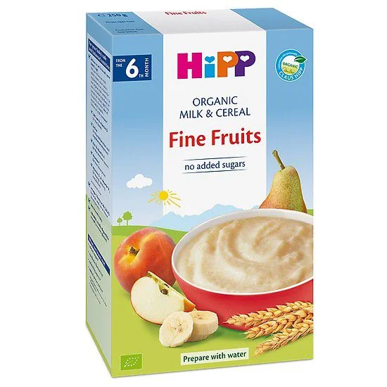Bột dinh dưỡng Hipp hoa quả tổng hợp chuối táo lê mơ 250g