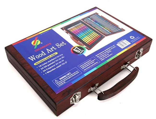Bút màu colormate hộp gỗ M67