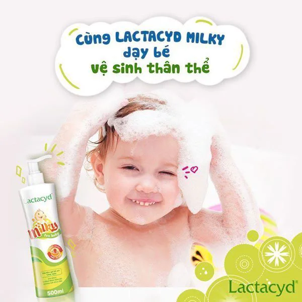 Sữa tắm Lactacyd có mấy loại và cách sử dụng sữa tắm Lactacyd cho bé