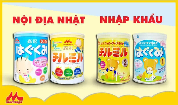 Đánh giá sữa Meiji và Morinaga của Nhật để mẹ dễ lựa chọn hơn