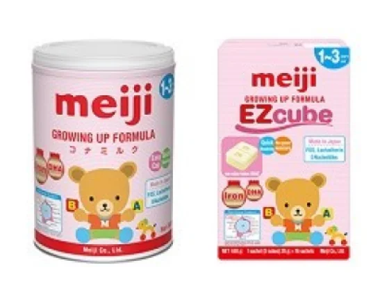 Đóng gói sữa Meiji