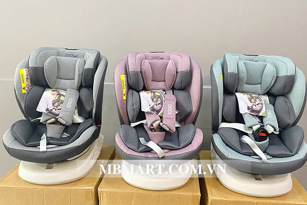 Ghế ngồi ô tô cho bé Zaracos Cusco 6406 ISOFIX 360o 0-12 tuổi