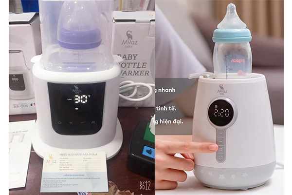 Hướng dẫn sử dụng máy hâm sữa Moaz Bebe cho người mới sử dụng