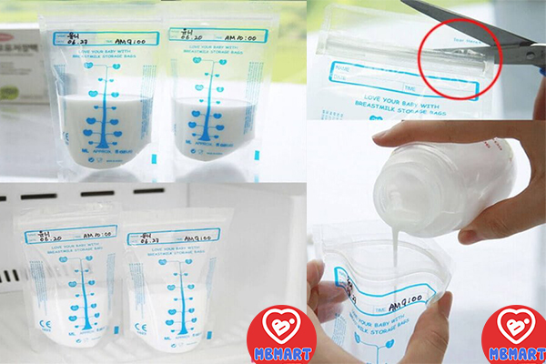 Chi tiết hướng dẫn sử dụng túi trữ sữa đảm bảo an toàn tuyệt đối cho trẻ