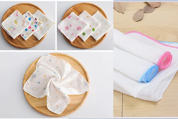 Khăn sữa và khăn xô khác nhau như thế nào và khăn sữa cho trẻ sơ sinh loại nào tốt ?