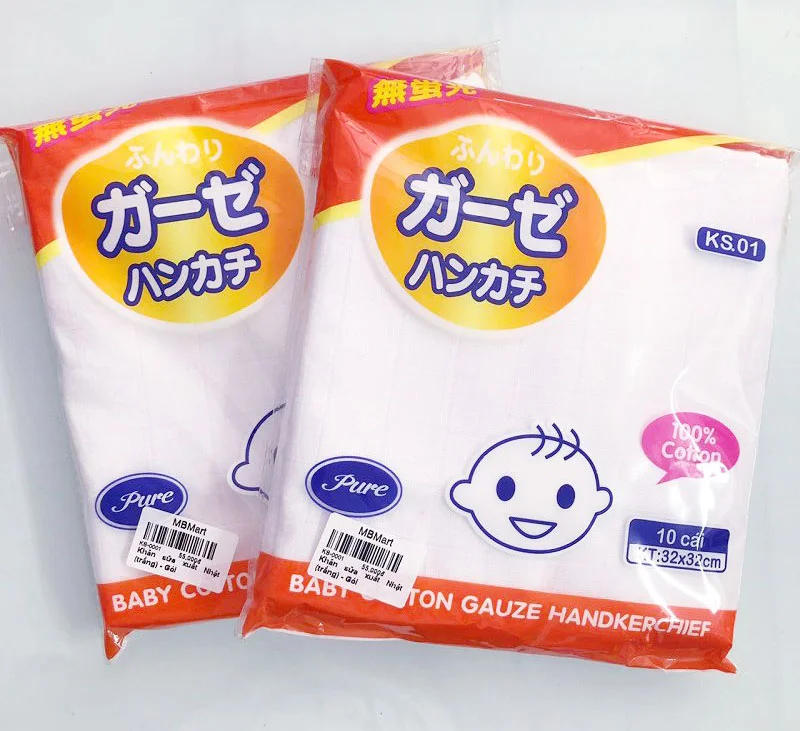 Khăn sữa cho bé xuất Nhật