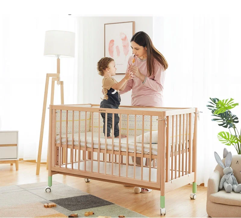 Lý do ba mẹ nên lựa chọn giường cũi cho bé bằng gỗ