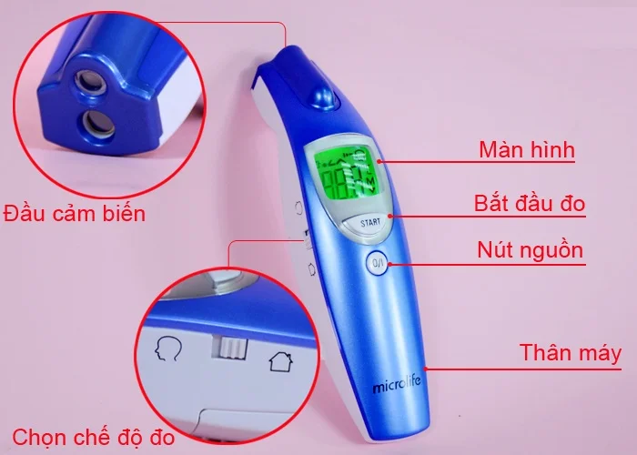 Bạn đã biết cách sử dụng nhiệt kế đo trán Microlife đúng cách chưa?