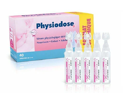 Nước muối sinh lý Physiodose không thể thiếu trong tủ thuốc
