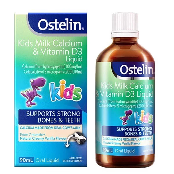 Canxi Ostelin và Vitamin D3 cho bé