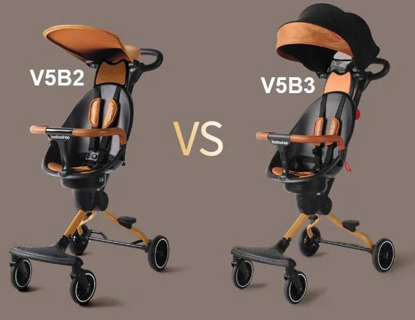 Sự khác nhau giữa các mẫu xe đẩy du lịch Baobaohao V5B