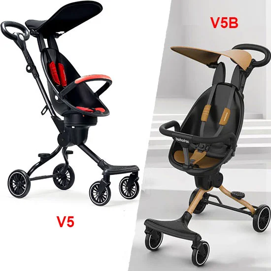 Sự khác nhau giữa xe đẩy du lịch V5 và V5B của Baobaohao