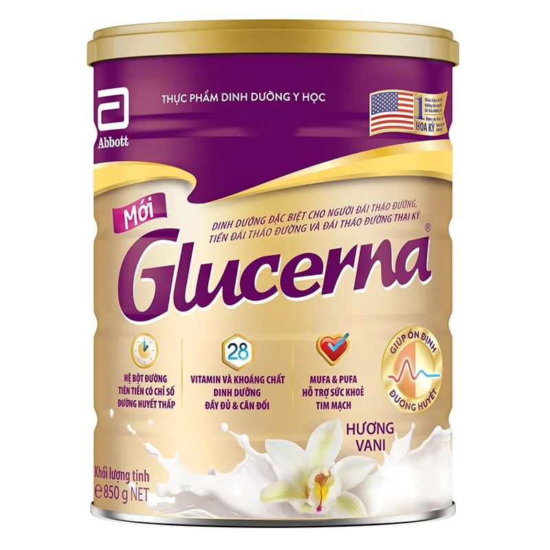 Sữa Glucerna cho người tiểu đường 850gr