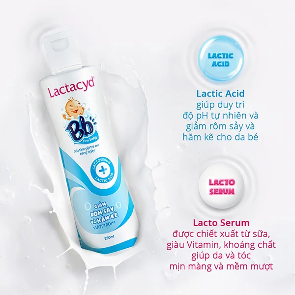 Sữa tắm Lactacyd BB có tốt không và có nên dùng sữa tắm Lactacyd cho trẻ sơ sinh ?