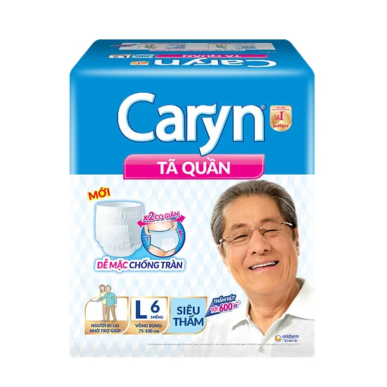 Tã quần siêu thấm Caryn