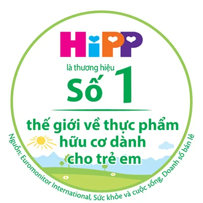 Sản phẩm Hipp an toàn cho bé