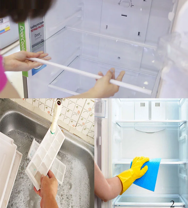 Hướng dẫn vệ sinh tủ lạnh đúng cách để tăng tuổi thọ cho tủ lạnh