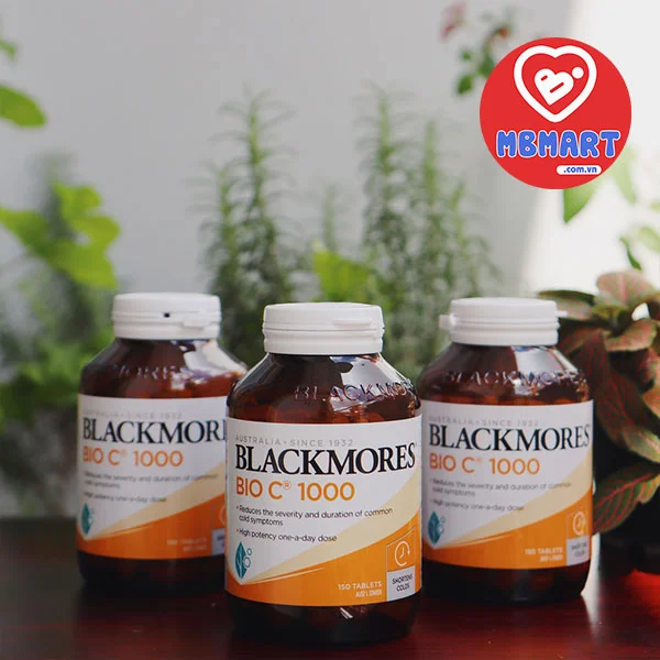 Viên uống bổ sung vitamin C Blackmores Bio C 1000mg (150 viên)