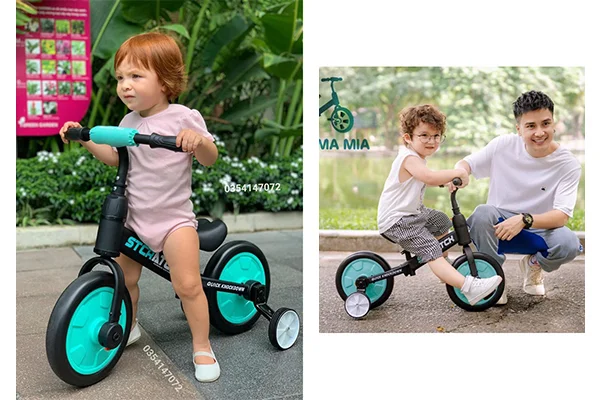 Xe đạp chòi chân cho bé đa năng 4 trong 1 Mama Mia