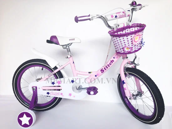 Xe đạp trẻ em Stitch JK 909 cho bé gái
