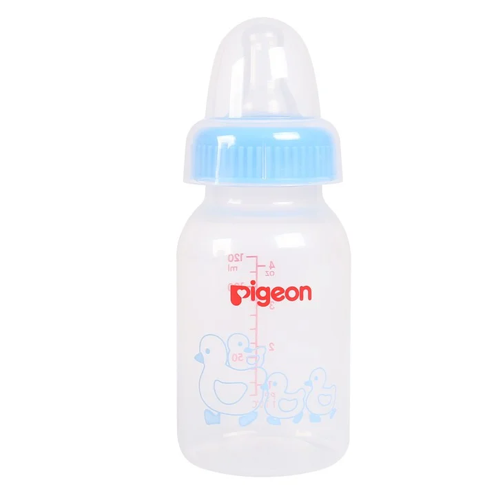 Bình sữa pigeon nhựa PP120ml(cổ nhỏ)
