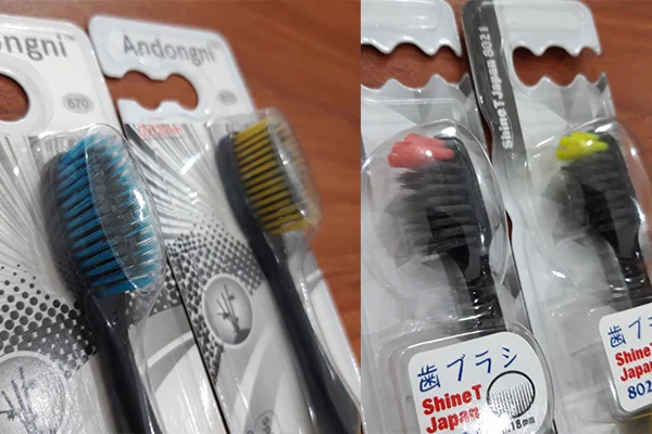 Bàn chải đánh răng người lớn ShineT & Andongni( kèm quà tặng)