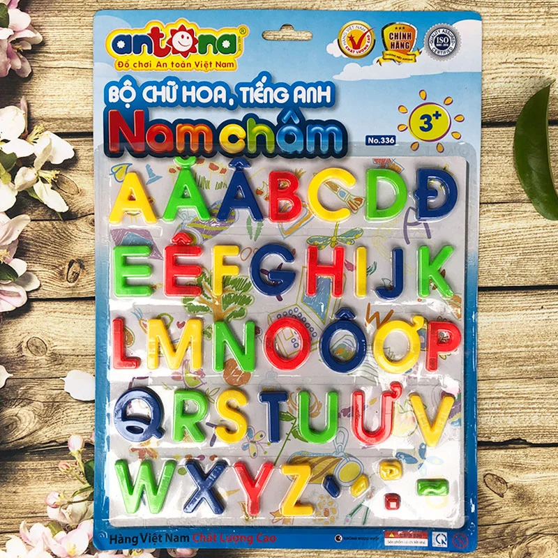 Bảng chữ cái nam châm Antona No.336 (in hoa)