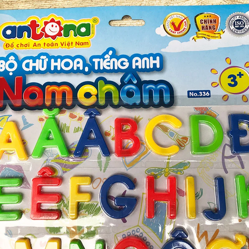 Bảng chữ cái nam châm Antona No.336 (in hoa)