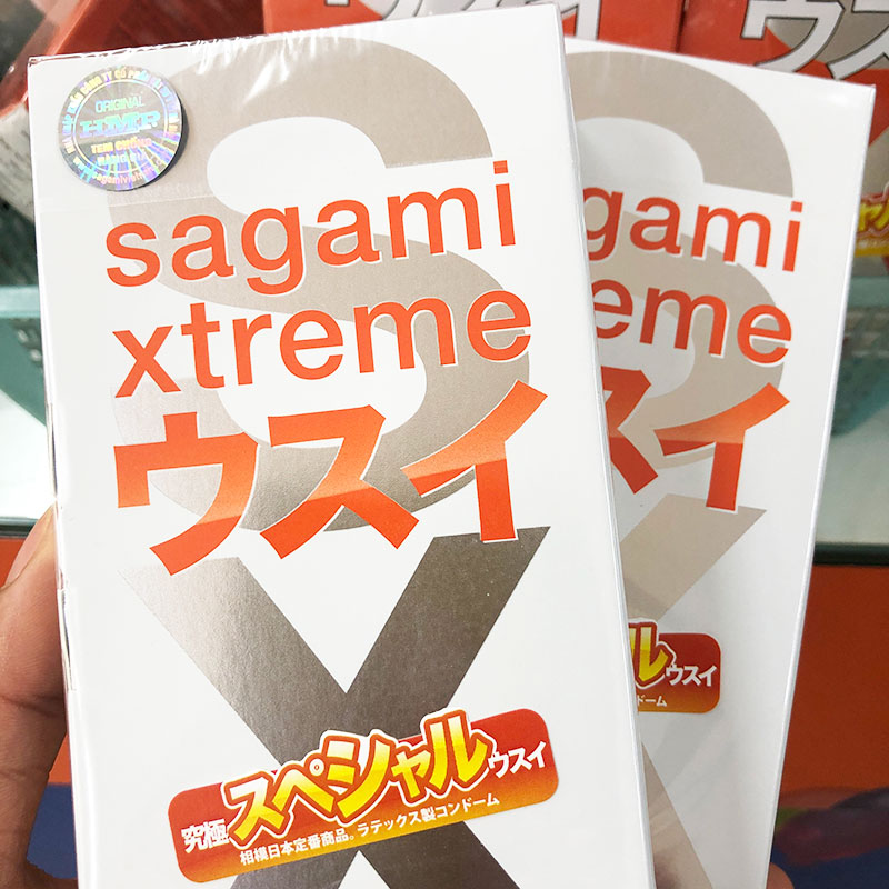 Bao cao su Sagami Xtreme Superthin (Hộp 10 chiếc)