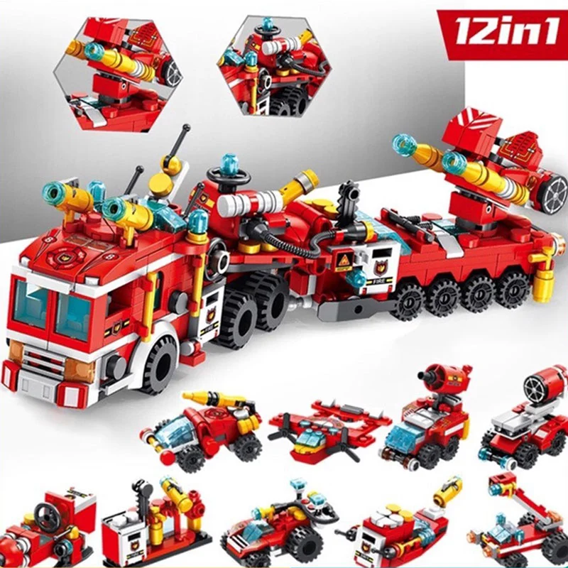 Bộ đồ chơi xếp hình Lego City Fire Brigare (557 Pcs)