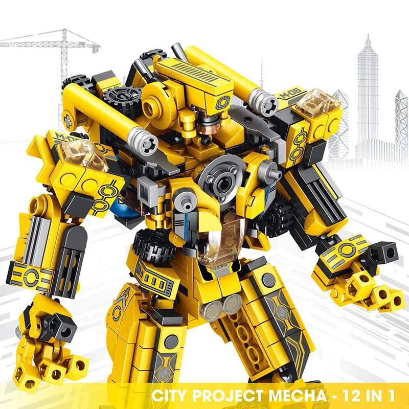 Bộ đồ chơi xếp hình Lego City Project Mecha