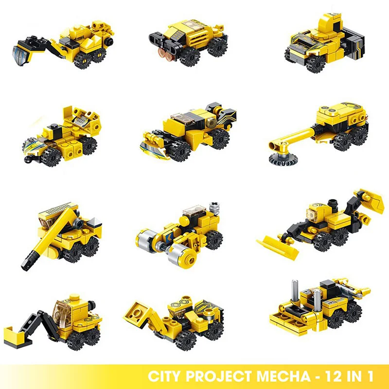 Bộ đồ chơi xếp hình Lego City Project Mecha