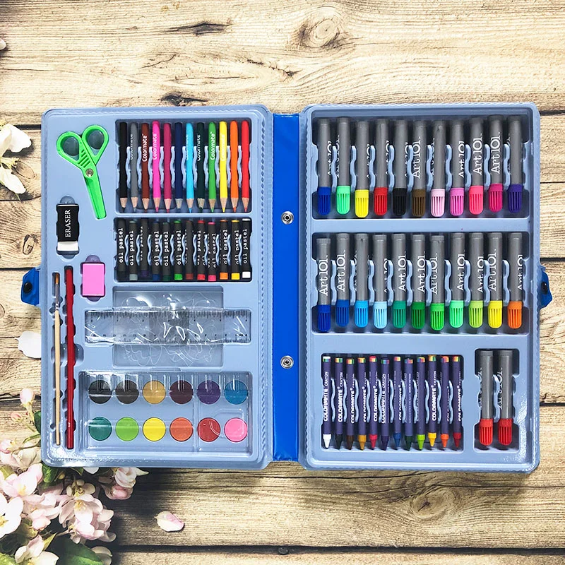 Bộ bút màu Colormate hộp nhựa P90 Colormate