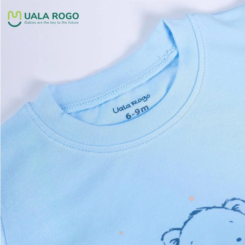 Bộ quần áo Uala Rogo UR2207 dài tay hình gấu
