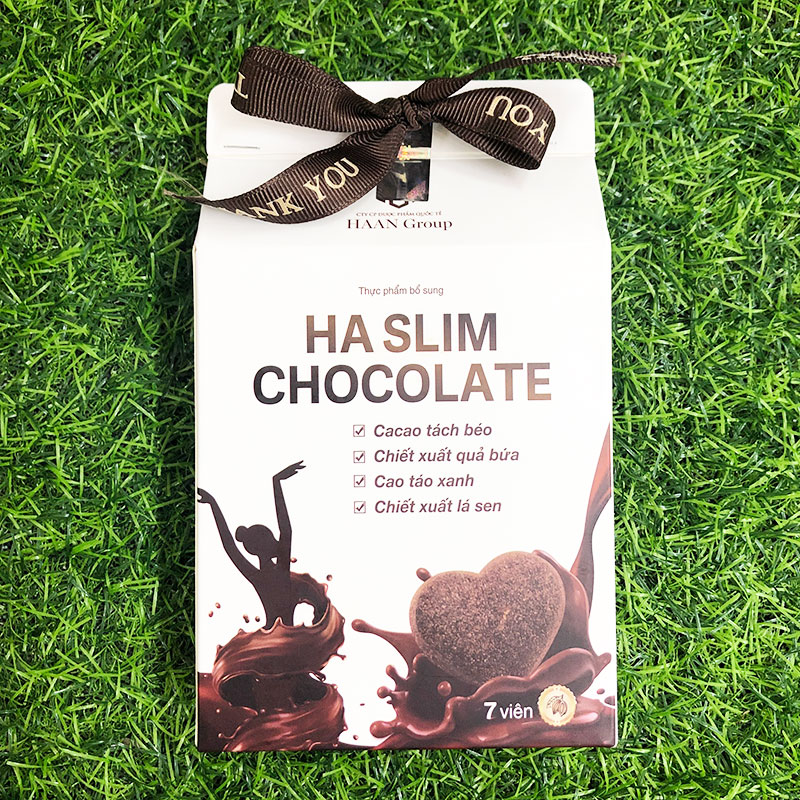 Chocolate giảm cân HA Slim (combo siêu đốt mỡ)