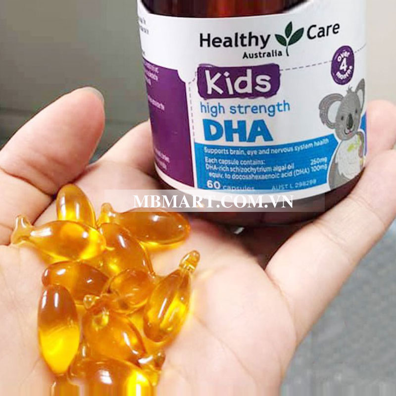 Viên bổ sung DHA Healthy Care của Úc (60 viên)