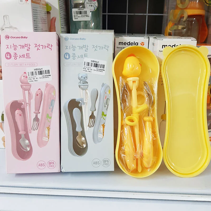 Đũa cho bé tập ăn Goryeobaby (nhiều màu)