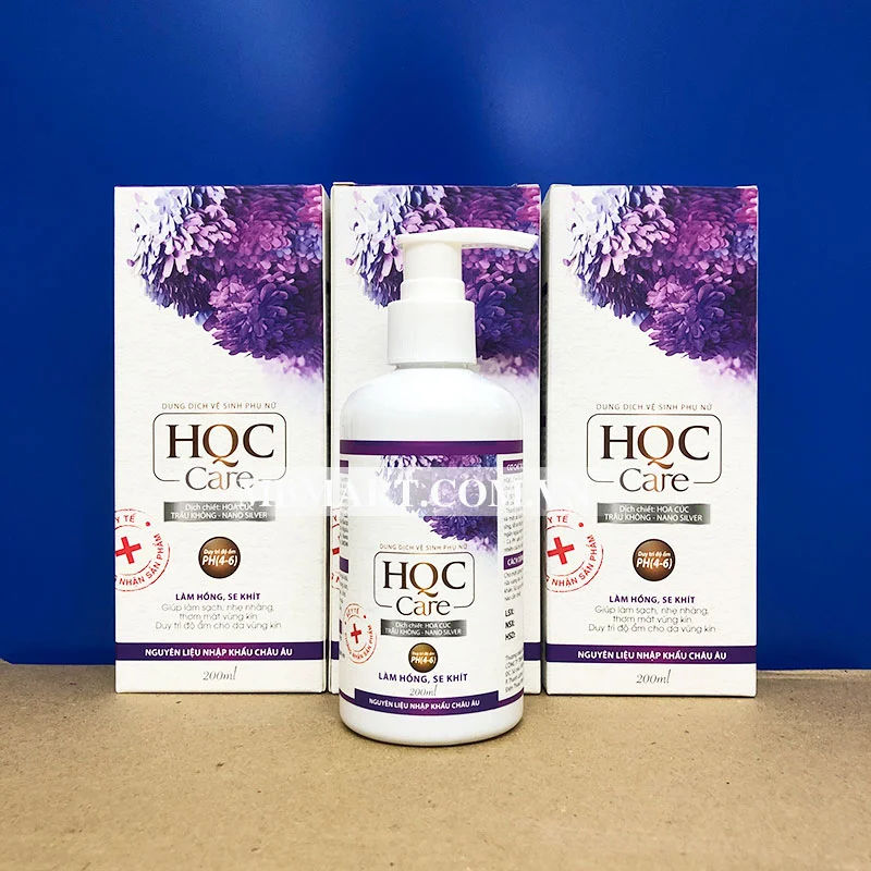 Dung dịch vệ sinh phụ nữ HQC Care 250ml