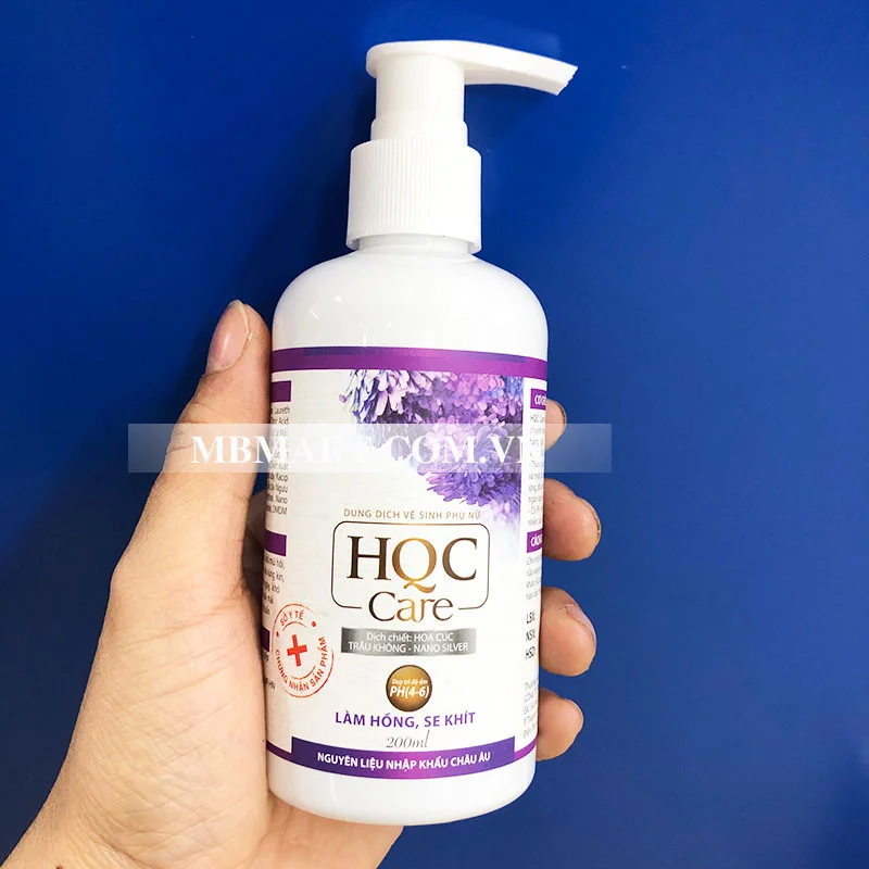 Dung dịch vệ sinh phụ nữ HQC Care 250ml