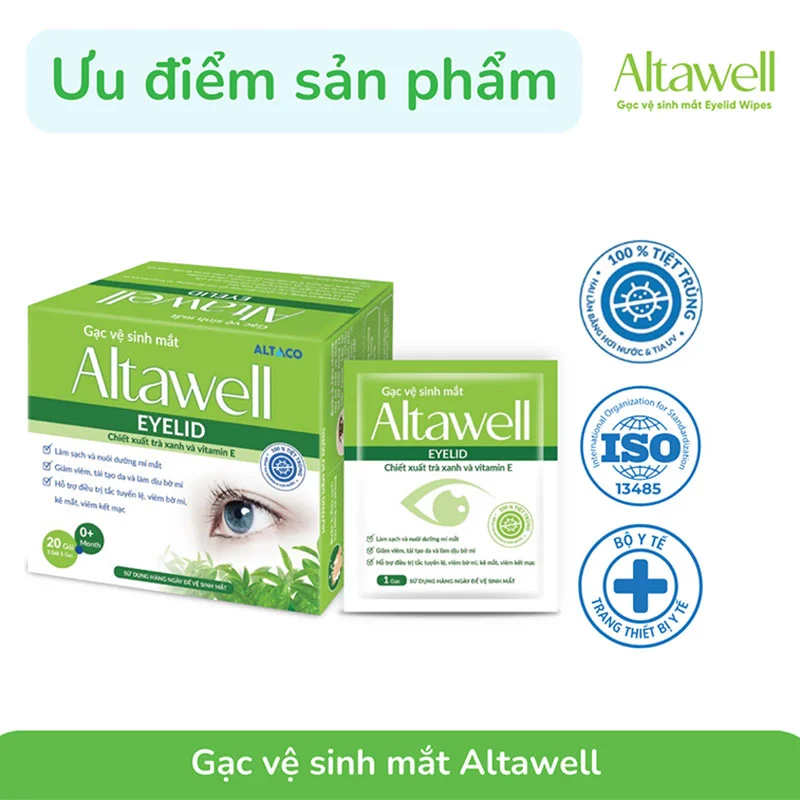 Gạc vệ sinh mắt Altawell