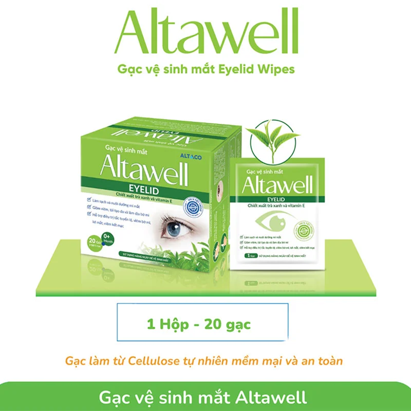 Gạc vệ sinh mắt Altawell