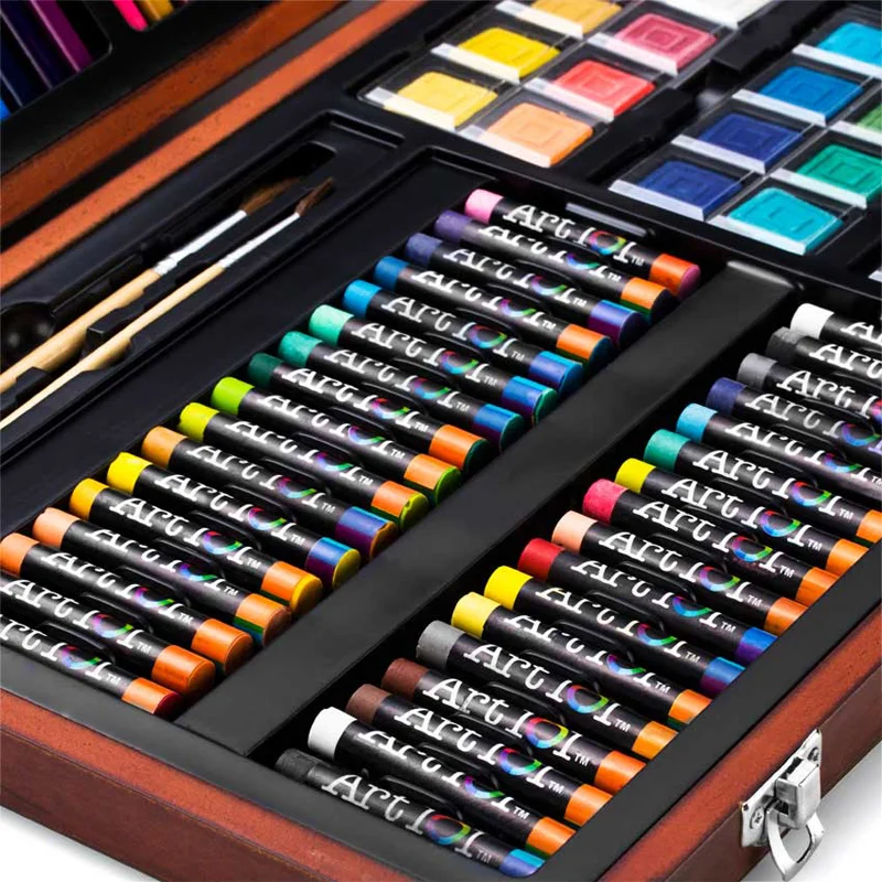 Bộ bút màu đa năng Colormate hộp gỗ MS-93W