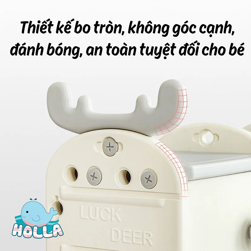 Kệ đựng đồ chơi cho bé hình tuần lộc Holla