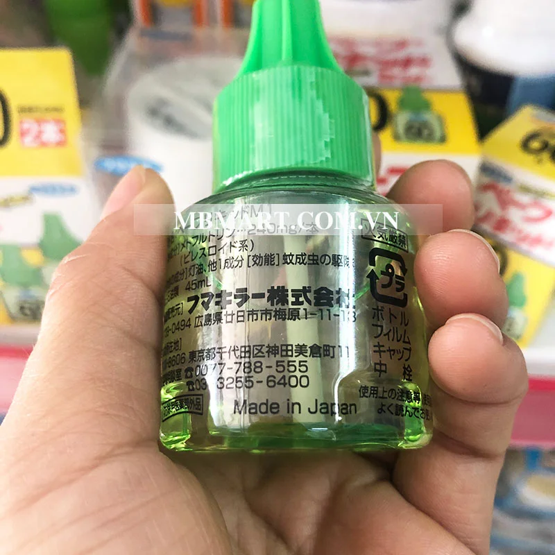 Tinh dầu đuổi muỗi Nhật Bản