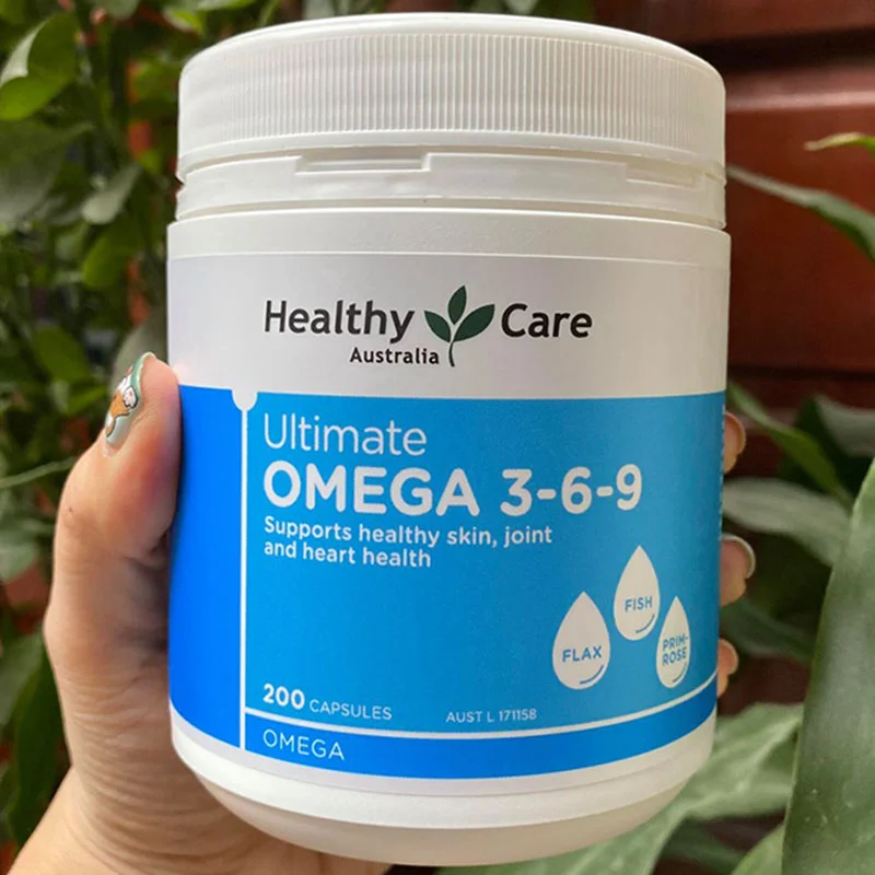 Omega 3 6 9 Healthy Care Ultimate Của Úc (200 Viên)