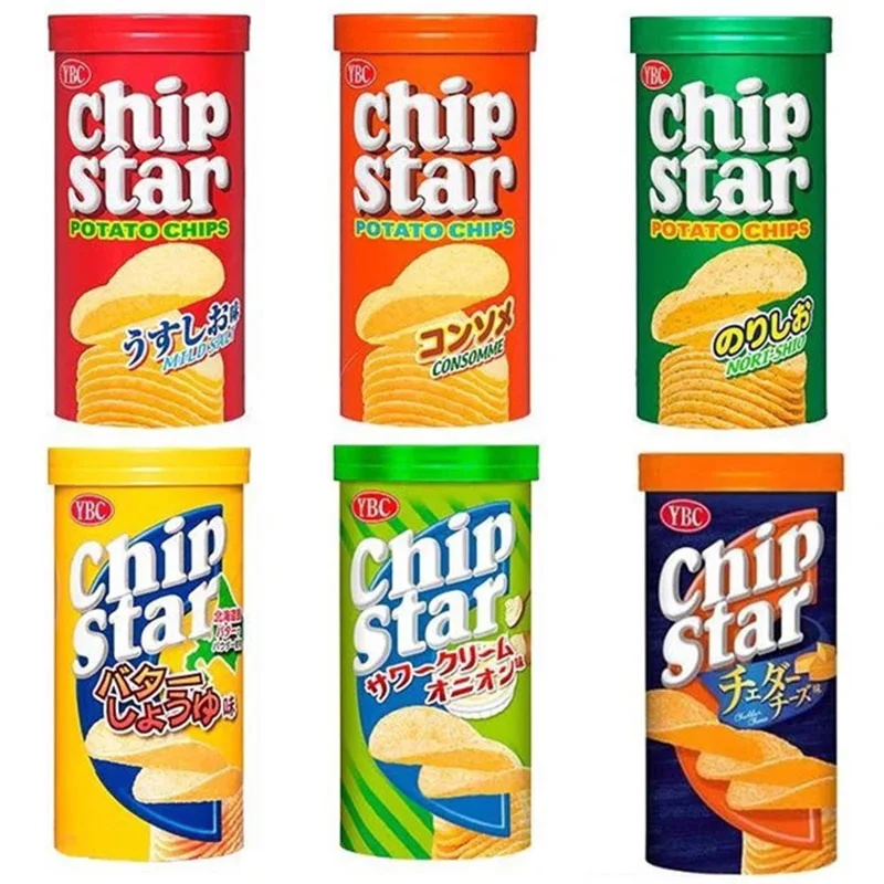 Snack khoai tây chiên Chip Star YBC Nhật Bản (nhiều vị)