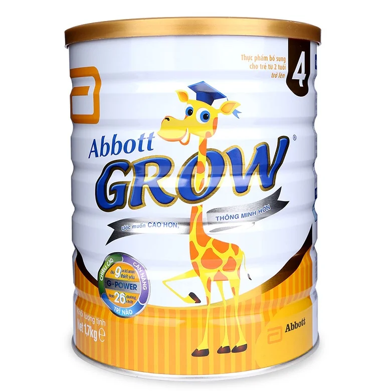 Sữa Abbott Grow 4 hương vani (1.7kg)